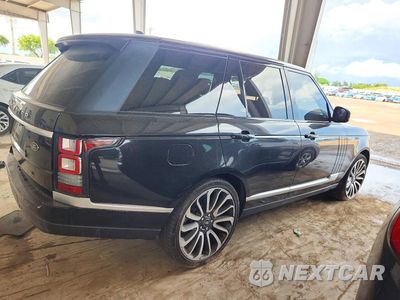 Trzecie zdjęcie samochodu z tyłu: 2016 LAND ROVER RANGE ROVER SUPERCHARGED VIN:SALGS2EF0GA301396 - miniatura