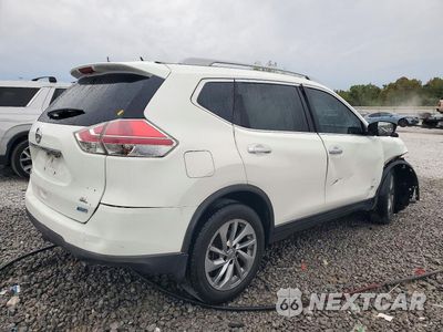 Trzecie zdjęcie samochodu z tyłu: 2014 NISSAN ROGUE SL VIN:5N1AT2MT9EC773465 - miniatura