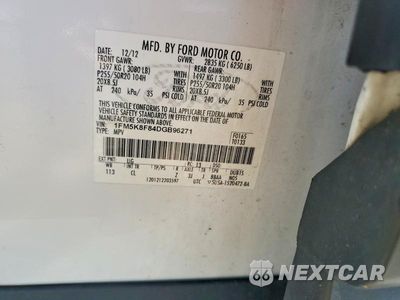 Zdjęcie 13 z 13 samochodu: 2013 FORD EXPLORER LIMITED VIN:1FM5K8F84DGB96271 - miniatura