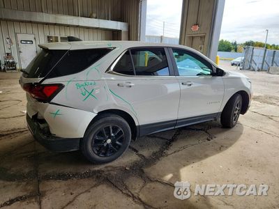 Trzecie zdjęcie samochodu z tyłu: 2022 CHEVROLET EQUINOX LT VIN:3GNAXUEV4NL268126 - miniatura