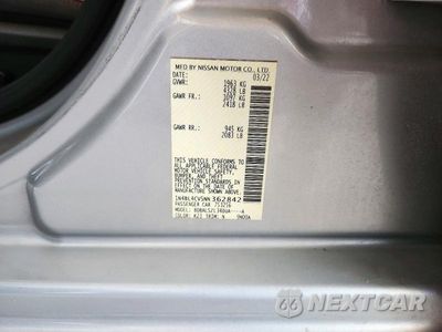Zdjęcie 12 z 12 samochodu: 2022 NISSAN ALTIMA SR VIN:1N4BL4CV5NN362842 - miniatura