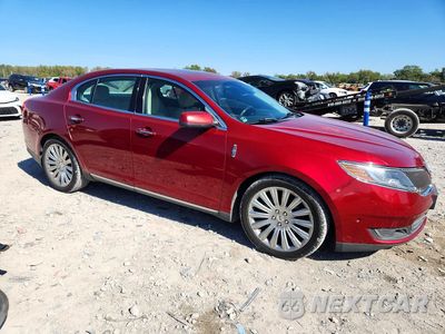 Czwarte zdjęcie samochodu z boku: 2013 LINCOLN MKS VIN:1LNHL9EK0DG600132 - miniatura