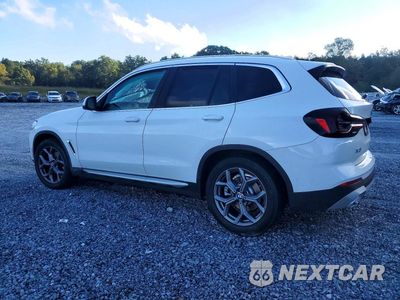Drugie zdjęcie samochodu z przodu: 2023 BMW X3 XDRIVE30I VIN:5UX53DP03P9S88563 - miniatura