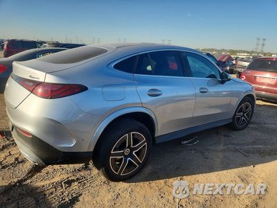 Trzecie zdjęcie samochodu z tyłu: 2025 MERCEDES-BENZ GLC COUPE 300 4MATIC VIN:W1NKJ4HB8SF375484 - miniatura