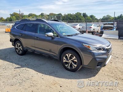 Czwarte zdjęcie samochodu z boku: 2021 SUBARU OUTBACK TOURING VIN:4S4BTAPC7M3111666 - miniatura