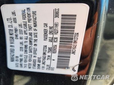 Zdjęcie 12 z 12 samochodu: 2008 INFINITI G37 BASE VIN:JNKCV64E18M127334 - miniatura