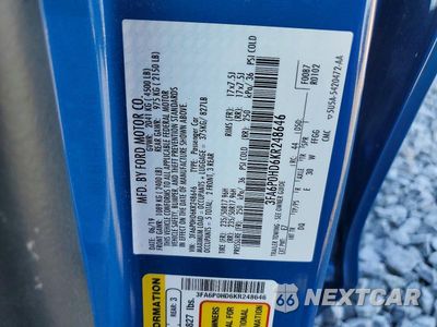 Zdjęcie 12 z 12 samochodu: 2019 FORD FUSION SE VIN:3FA6P0HD6KR248646 - miniatura