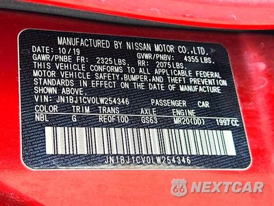 Zdjęcie 14 z 14 samochodu: 2020 NISSAN ROGUE SPORT SV VIN:JN1BJ1CV0LW254346 - miniatura