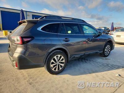 Trzecie zdjęcie samochodu z tyłu: 2020 SUBARU OUTBACK PREMIUM VIN:4S4BTAEC4L3111139 - miniatura