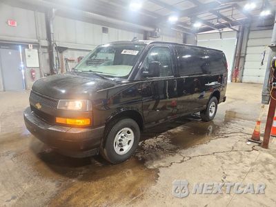 2023 CHEVROLET EXPRESS G2500 DELIVERY VAN 1GCWGAFP6P1100348 - główne zdjęcie licytacji z USA - miniatura