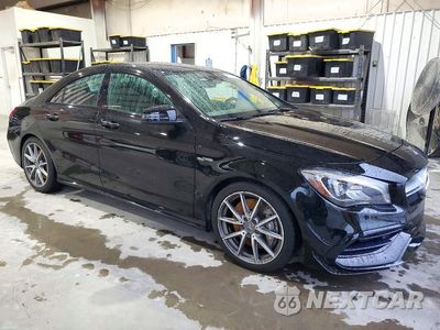 Czwarte zdjęcie samochodu z boku: 2017 MERCEDES-BENZ CLA 45 AMG VIN:WDDSJ5CB0HN428946 - miniatura