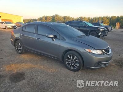 Czwarte zdjęcie samochodu z boku: 2013 HONDA CIVIC EX VIN:2HGFB2F83DH514439 - miniatura