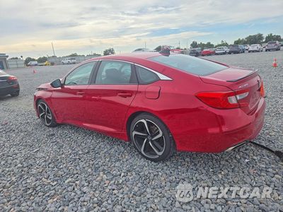 Drugie zdjęcie samochodu z przodu: 2021 HONDA ACCORD SPORT SE VIN:1HGCV1F40MA090332 - miniatura