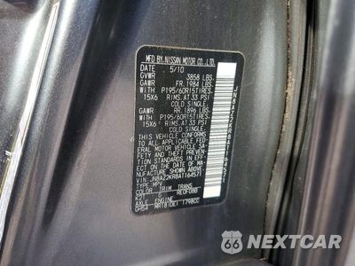 Zdjęcie 14 z 14 samochodu: 2010 NISSAN CUBE 1.8 VIN:JN8AZ2KR8AT164571 - miniatura
