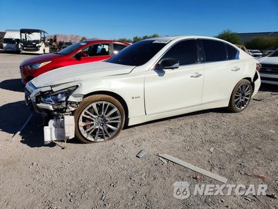 2019 INFINITI Q50 RED SPORT 400 JN1FV7AP1KM760064 - główne zdjęcie licytacji z USA - miniatura
