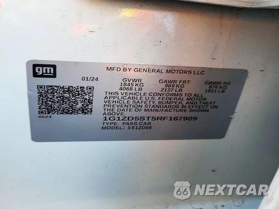 Zdjęcie 12 z 12 samochodu: 2024 CHEVROLET MALIBU LT VIN:1G1ZD5ST5RF167909 - miniatura