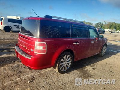 Trzecie zdjęcie samochodu z tyłu: 2018 FORD FLEX SEL VIN:2FMHK6C86JBA04079 - miniatura