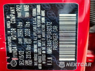 Zdjęcie 13 z 13 samochodu: 2023 HYUNDAI ELANTRA N LINE VIN:KMHLR4AF2PU490372 - miniatura