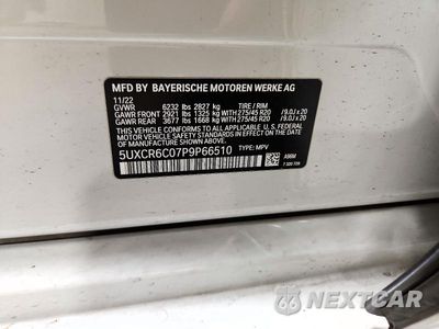 Zdjęcie 13 z 13 samochodu: 2023 BMW X5 XDRIVE40I VIN:5UXCR6C07P9P66510 - miniatura
