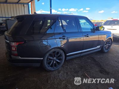Trzecie zdjęcie samochodu z tyłu: 2015 LAND ROVER RANGE ROVER HSE VIN:SALGS2VF6FA229327 - miniatura