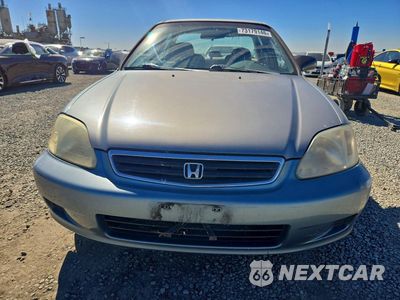 Piąte zdjęcie samochodu w środku: 1999 HONDA CIVIC LX VIN:2HGEJ6679XH562660 - miniatura