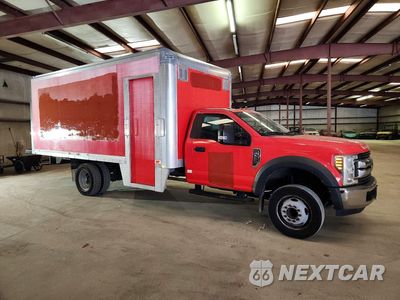 Czwarte zdjęcie samochodu z boku: 2017 FORD F550 SUPER DUTY BOX TRUCK VIN:1FDUF5GY5HED61162 - miniatura
