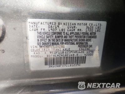 Zdjęcie 12 z 12 samochodu: 2020 NISSAN VERSA SR VIN:3N1CN8FV7LL812390 - miniatura