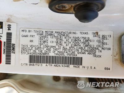 Zdjęcie 13 z 13 samochodu: 2013 TOYOTA TACOMA DOUBLE CAB VIN:5TFJX4GN5DX020055 - miniatura