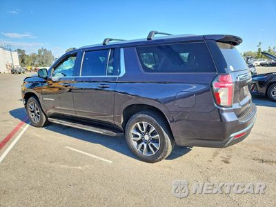 Drugie zdjęcie samochodu z przodu: 2022 CHEVROLET SUBURBAN K1500 LT VIN:1GNSKCKD0NR197928 - miniatura