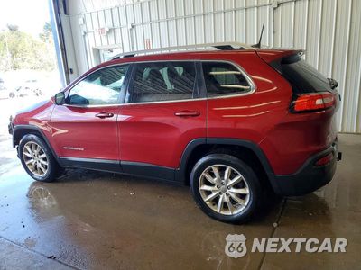 Drugie zdjęcie samochodu z przodu: 2016 JEEP CHEROKEE LIMITED VIN:1C4PJMDS6GW122366 - miniatura