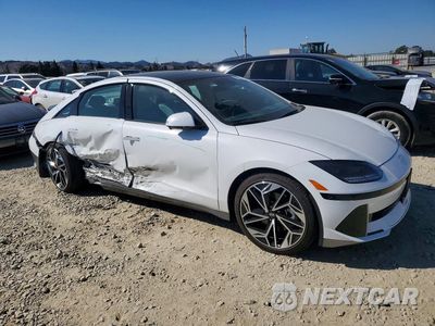 Czwarte zdjęcie samochodu z boku: 2023 HYUNDAI IONIQ 6 LIMITED VIN:KMHM54AA2PA035530 - miniatura