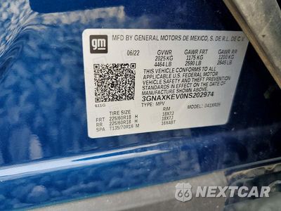 Zdjęcie 13 z 13 samochodu: 2023 CHEVROLET EQUINOX VIN:3GNAXKEV0NS202974 - miniatura