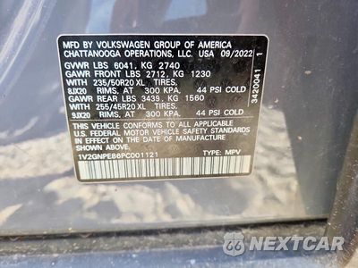 Zdjęcie 13 z 13 samochodu: 2023 VOLKSWAGEN ID.4 PRO S VIN:1V2GNPE86PC001121 - miniatura