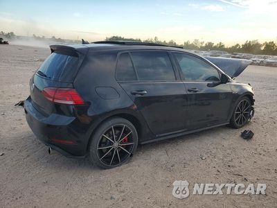Trzecie zdjęcie samochodu z tyłu: 2021 VOLKSWAGEN GTI S VIN:3VW6T7AU7MM007779 - miniatura