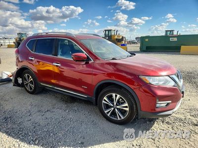 Czwarte zdjęcie samochodu z boku: 2018 NISSAN ROGUE HYBRID SL VIN:5N1ET2MV0JC847708 - miniatura