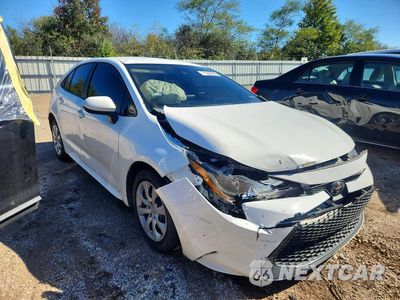 Czwarte zdjęcie samochodu z boku: 2022 TOYOTA COROLLA LE VIN:5YFEPMAE6NP342696 - miniatura