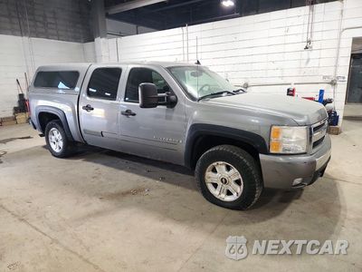 Czwarte zdjęcie samochodu z boku: 2007 CHEVROLET SILVERADO K1500 CREW CAB VIN:2GCEK13M771667411 - miniatura