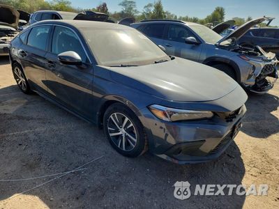 Czwarte zdjęcie samochodu z boku: 2022 HONDA CIVIC LX VIN:19XFL2H50NE019949 - miniatura