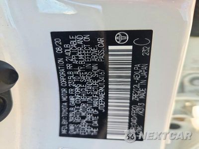 Zdjęcie 12 z 12 samochodu: 2021 TOYOTA COROLLA LE VIN:JTDEPMAE9MJ134167 - miniatura