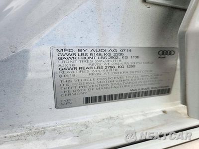Zdjęcie 12 z 12 samochodu: 2015 AUDI A4 ALLROAD PREMIUM PLUS VIN:WA1UFAFL3FA018786 - miniatura