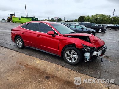 Czwarte zdjęcie samochodu z boku: 2021 HYUNDAI SONATA SE VIN:5NPEG4JA3MH070357 - miniatura