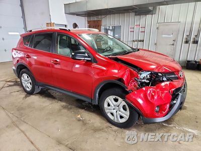 Czwarte zdjęcie samochodu z boku: 2014 TOYOTA RAV4 LE VIN:JTMBFREV8ED071804 - miniatura