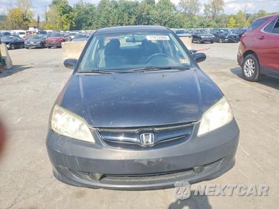 Piąte zdjęcie samochodu w środku: 2005 HONDA CIVIC VIN:2HGES165X5H625874 - miniatura