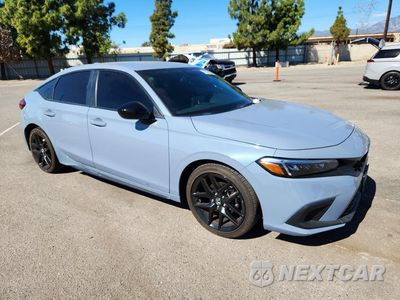 Czwarte zdjęcie samochodu z boku: 2024 HONDA CIVIC SPORT VIN:19XFL2H8XRE027783 - miniatura