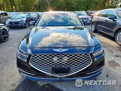 Piąte zdjęcie samochodu w środku: 2022 GENESIS G90 ULTIMATE VIN:KMTF54PH8NU094631 - miniatura