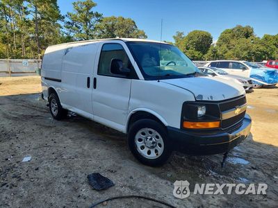 Czwarte zdjęcie samochodu z boku: 2012 CHEVROLET EXPRESS G1500 VIN:1GCSGAFX1C1190873 - miniatura