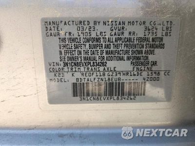 Zdjęcie 13 z 13 samochodu: 2023 NISSAN VERSA SV VIN:3N1CN8EVXPL834262 - miniatura