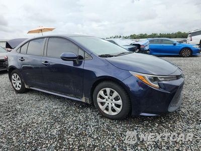 Czwarte zdjęcie samochodu z boku: 2022 TOYOTA COROLLA LE VIN:5YFEPMAE1NP382216 - miniatura