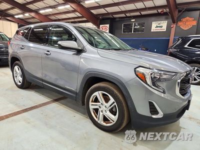 Czwarte zdjęcie samochodu z boku: 2018 GMC TERRAIN SLE VIN:3GKALTEX0JL341524 - miniatura