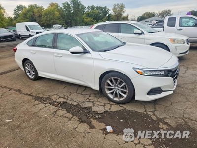 Czwarte zdjęcie samochodu z boku: 2021 HONDA ACCORD LX VIN:1HGCV1F17MA012782 - miniatura